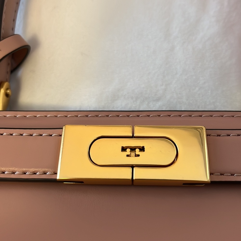 Tory Burch 56912 Lee Radziwill Petite Bag Pink Moon - Picture 7 of 12